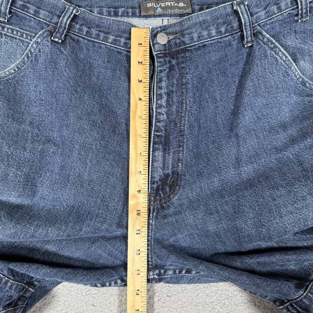 Levis Silvertab Jeans Mens 36x28 Blue‎ Vintage Relaxed Fit Denim Casual Preppy - Picture 6 of 12